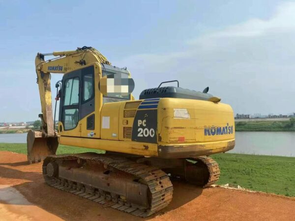 Hot saling Komatsu 2019 PC200 medium second-hand machinery  backhoe digger used excavator