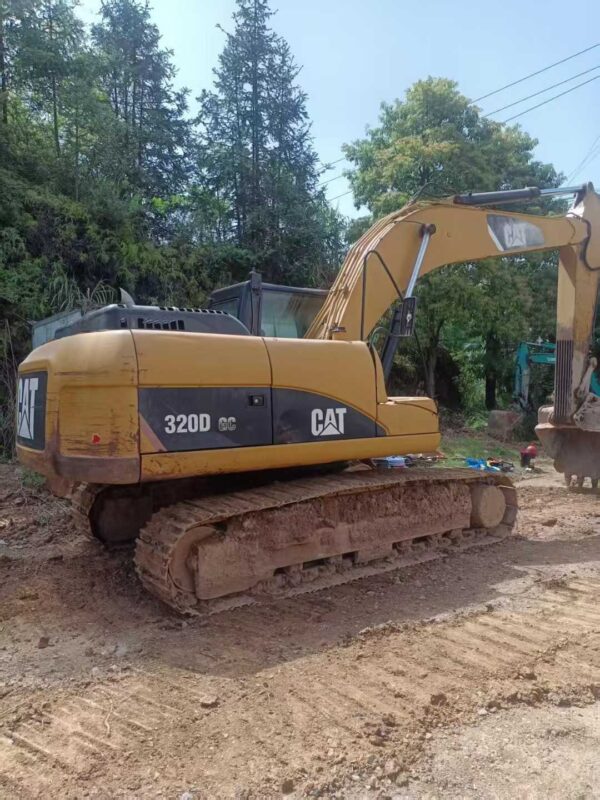 used excavator CAT 320D hydraulic crawler backhoe digger 20ton