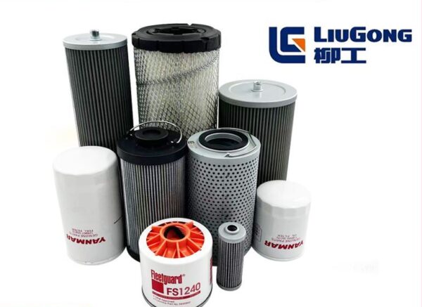 Liugong 905.5 906 9075 908 excavator filter wood filter air filter oil water pilot inlet oil return hydraulic